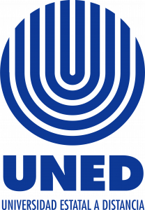 Logo azul de la UNED