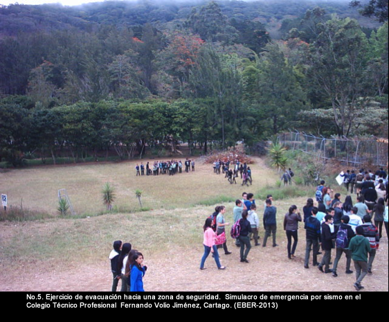 Ejercicio de evacuación