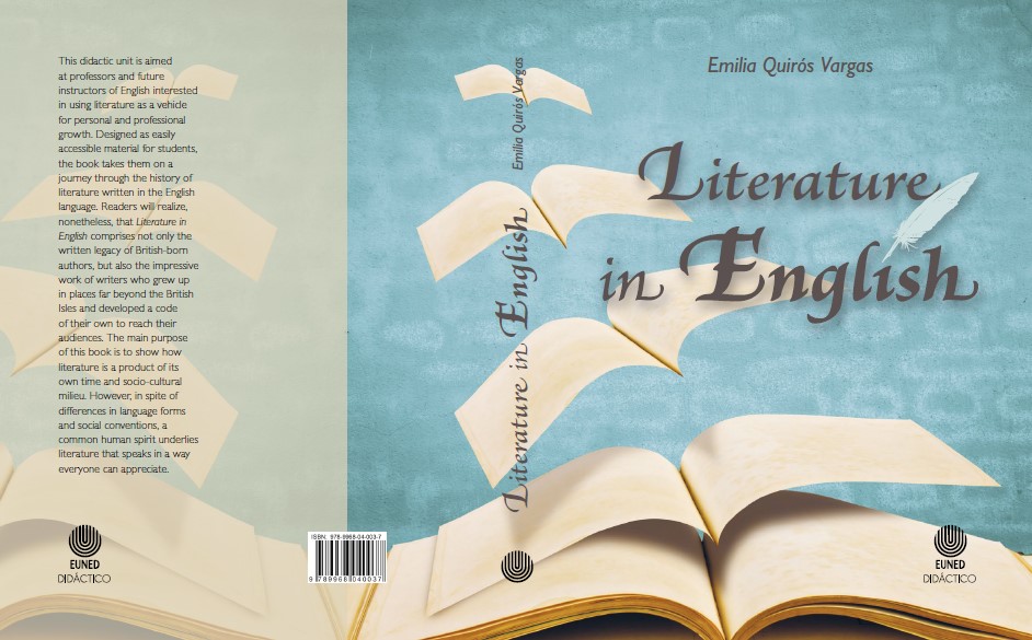 Portada de la unidad didáctica Literature in English