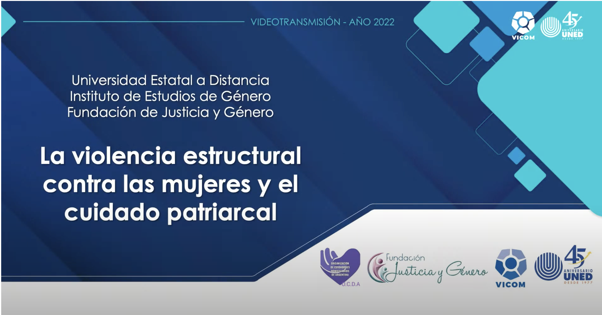 La Violencia Estructural contra las mujeres y el cuidado patriarcal