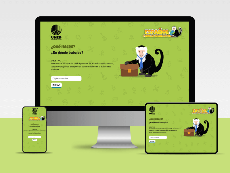 Español para extranjeros. Módulo 4: ¿Qué haces? ¿En dónde trabajas?