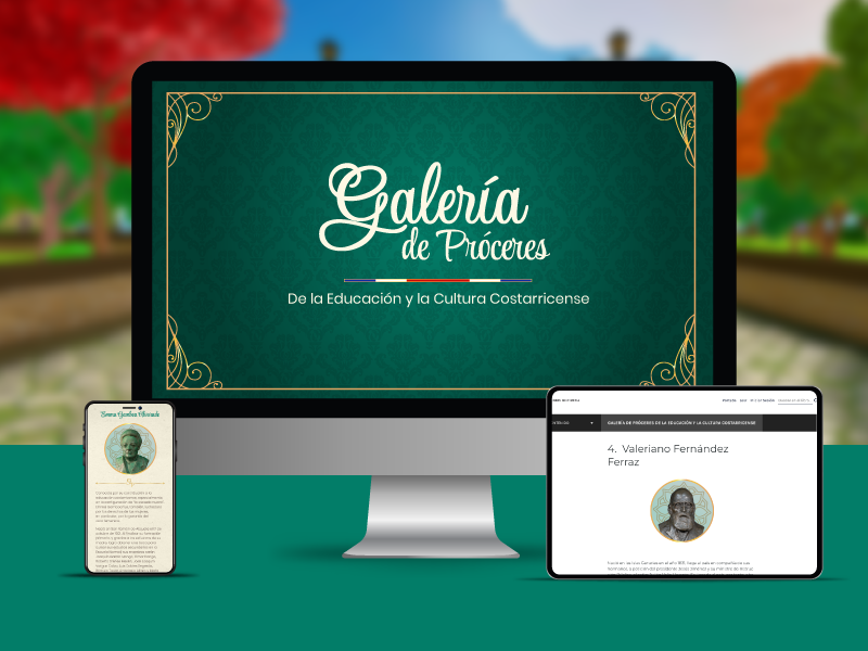 Galería de Próceres de la educación y la cultura costarricense