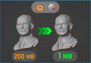 optimización de modelos 3D